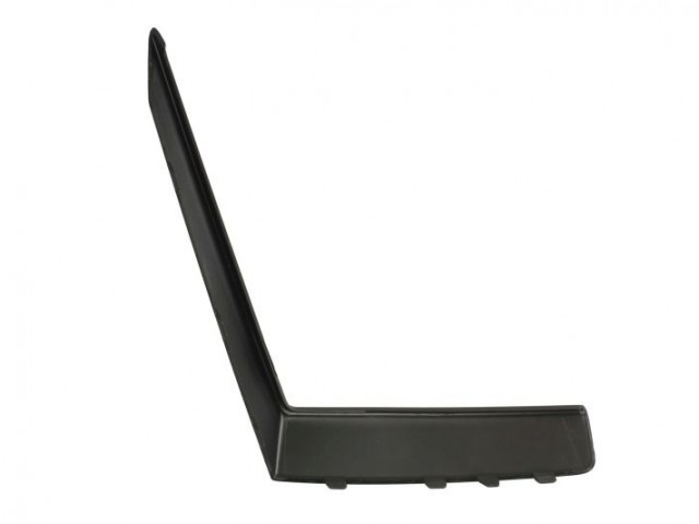 Skoda Octavia IV. utángyártott új, jobb első díszléc a lökhárítóba fekete