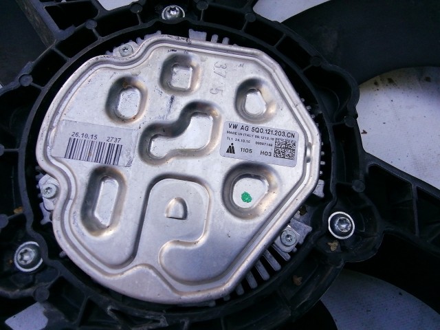 211280 Seat, Audi, Skoda, Volkswagen hűtőventilátor kerettel 5Q0959455BF