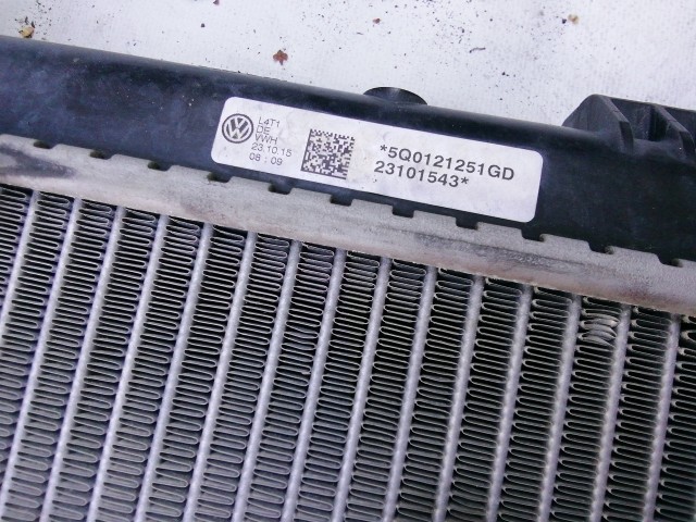 211279 Audi, Seat, Skoda, Volkswagen vízhűtő 5Q0121251GD