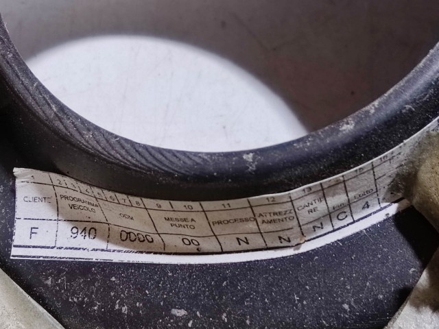 209469 Alfa Romeo Mito 1,6 16v Diesel motor burkolat 55217999