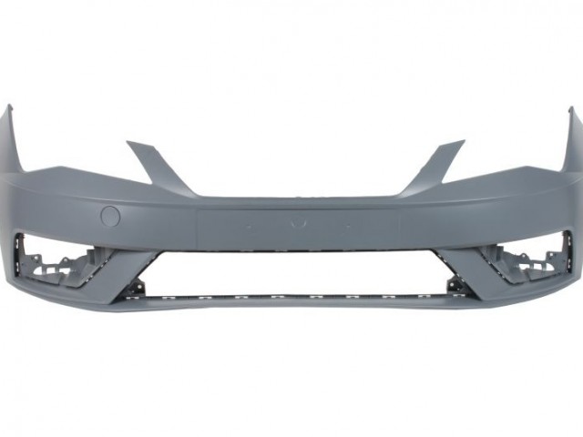 Seat Leon 5F 2017-2020 utángyártott új első lökhárító, szenzor jelöléssel