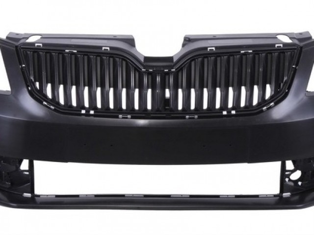 Skoda Octavia III. 2013-2016 utángyártott új első lökhárító fényszóró mosó helyes és szenzor jelöléssel