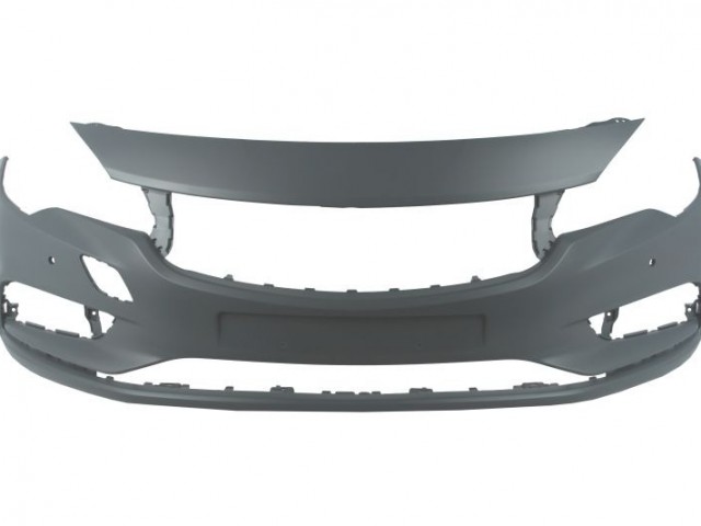 Opel Astra K 2015-2019 utángyártott új első lökhárító 2 szenzor helyes