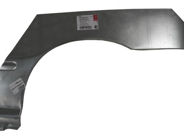 Fiat Bravo 1995-2001 utángyártott új bal hátsó sárvédő javító ív