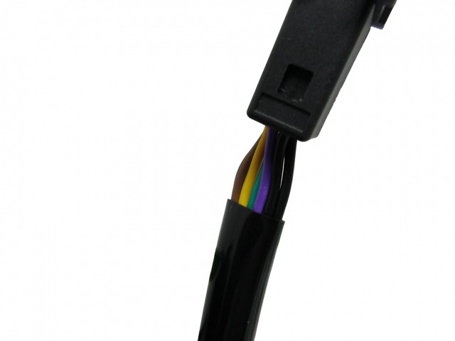 Fiat Doblo 2009-2022 utángyártott új, elektromos, külső hőmérséklet szenzoros, 8 vezetékes jobb oldali visszapillantó tükör