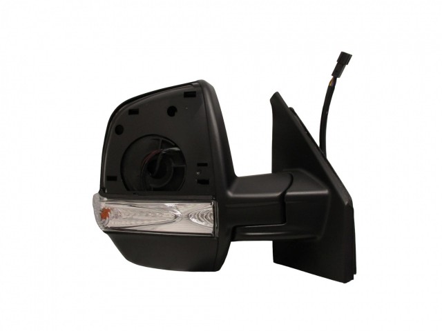 Fiat Doblo 2009-2022 utángyártott új, elektromos, külső hőmérséklet szenzoros, 8 vezetékes jobb oldali visszapillantó tükör