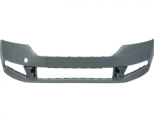 Skoda Fabia III. 2018-2021 utángyártott új első lökhárító fényszóró mosó jelöléssel 6V0807221F