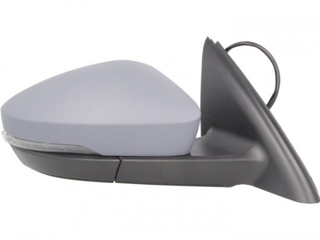 Skoda Octavia III. 2013-2020 utángyártott új jobb oldali visszapillantó tükör el.áll., domb., fűthető, fényezhető