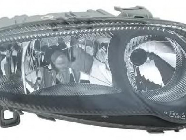 Alfa Romeo 147 2000-2005 utángyártott új  jobb első fényszóró fekete belsős 