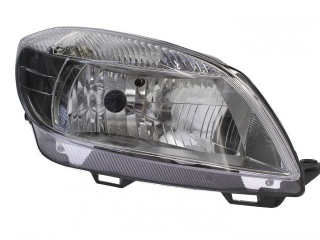 Skoda Fabia II. 2007-2014 utángyártott új jobb első fényszóró (motorral) DEPO