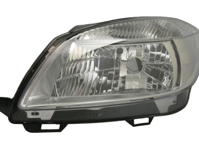 Skoda Fabia II. 2007-2014, Roomster 2010-2015 utángyártott új bal első fényszóró (motorral) TYC