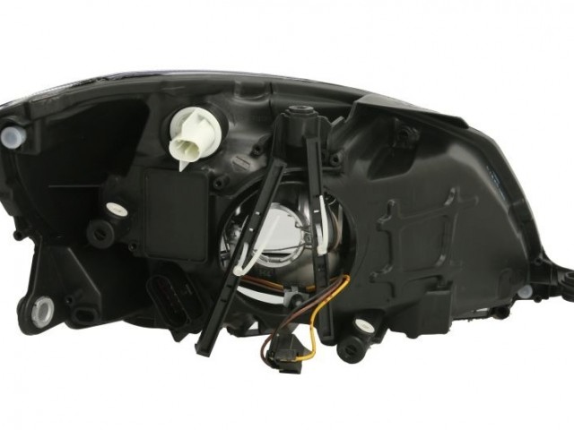 Skoda Fabia II. 2007-2014, Roomster 2010-2015 utángyártott új bal első fényszóró (motorral) TYC