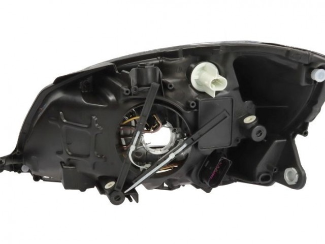 Skoda Fabia II. 2007-2014, Roomster 2010-2015 utángyártott új jobb első fényszóró (motorral) TYC