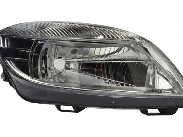 Skoda Fabia II. 2007-2014, Roomster 2010-2015 utángyártott új jobb első fényszóró (motorral) TYC