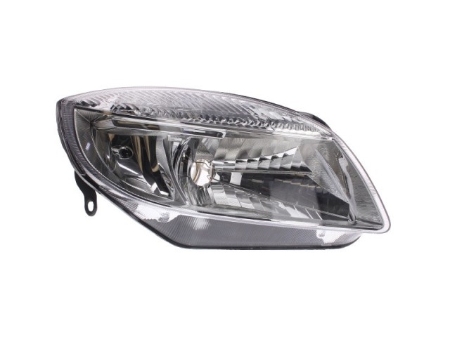 Skoda Fabia II. 2007-2014, Roomster 2010-2015 utángyártott új jobb első fényszóró (motorral) TYC