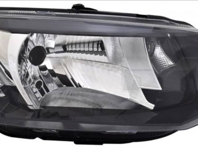 Skoda Fabia III. 2014-2018 utángyártott új jobb első fényszóró H4 (motorral) TYC