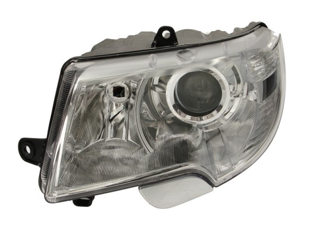 Skoda Superb II. 2009-2013 utángyártott új bal első fényszóró H7/H3 (motorral) TYC