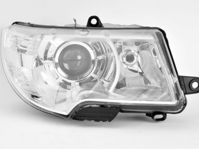 Skoda Superb II. 2009-2013 utángyártott új jobb első fényszóró H7/H3 (motorral) DEPO