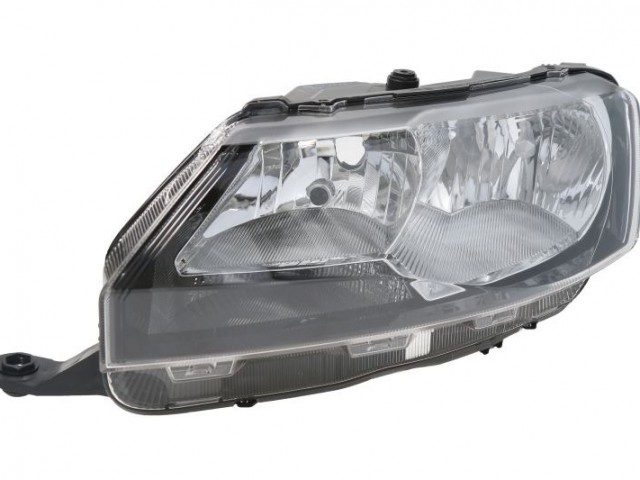 Skoda Rapid 2012-2019 utángyártott új bal első fényszóró H7/H15 (motorral) TYC
