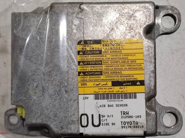 Toyota Yaris II. 2006-2011 2006-2011 Légzsák indító elektronika használt  TRW
