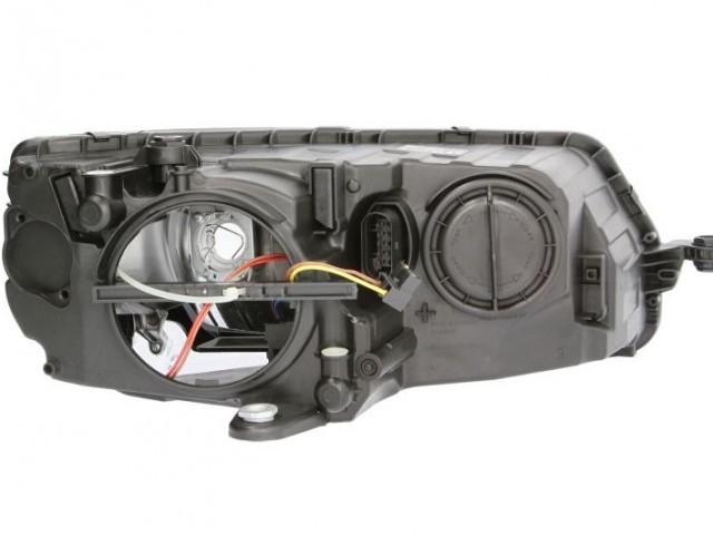 Skoda Octavia III. 2013-2016 utángyártott új bal első fényszóró H7/H15 nappali fénnyel (motorral) TYC