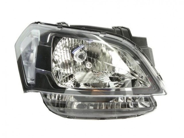 Kia Soul 2009-2011 utángyártott új jobb első fényszóró H4  (motoros) DEPO