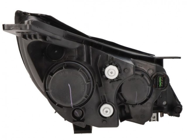 Kia Sportage 2010-2015 utángyártott új bal első fényszóró 2H7 fekete h. (motoros) DEPO