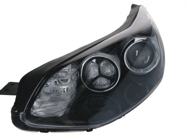 Kia Sportage 4 2015-2018 utángyártott új bal első fényszóró HB3/LED+napp.f. (motorral) TYC