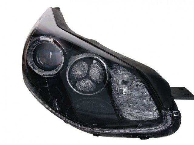 Kia Sportage 4 2015-2018 utángyártott új jobb első fényszóró HB3/LED+napp.f. (motorral) TYC