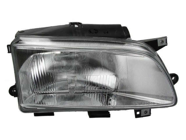 Citroen Berlingo 1996-2002 utángyártott új jobb első fényszóró H4 (belülr. áll. is) TYC