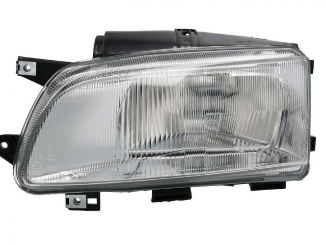 Citroen Berlingo 1996-2002 utángyártott új bal első fényszóró H4  (belülr. áll. is) TYC