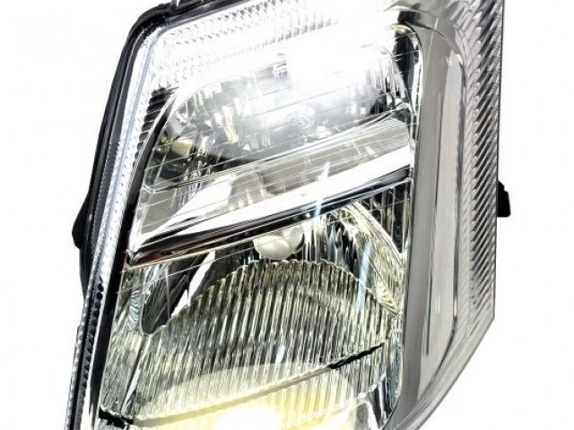 Citroen C2 2003-2009 utángyártott új bal első fényszóró H4 (belülr. áll.) DEPO