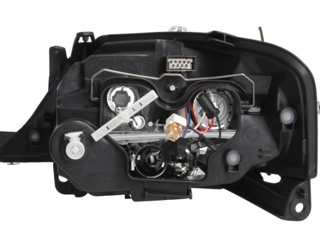 Citroen C3 2002-2010 utángyártott új jobb első fényszóró H1/H7 (motorral) TYC