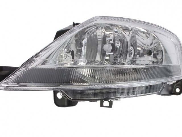 Citroen C3 2002-2010 utángyártott új bal első fényszóró  H1/H7 (motorral) TYC