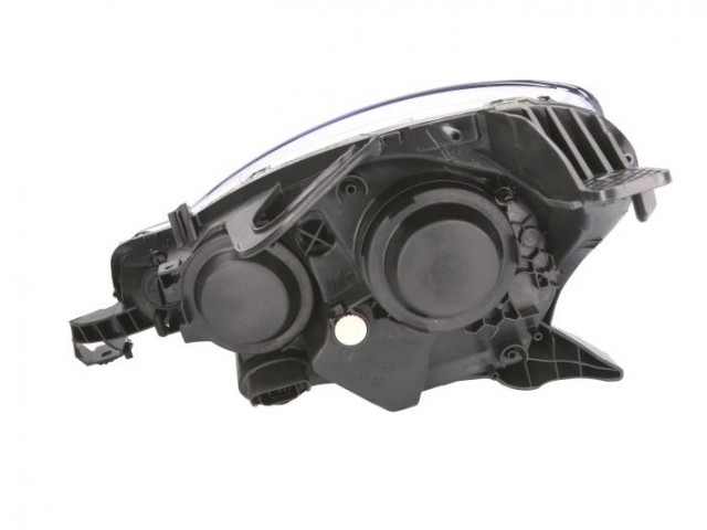 Citroen C3 2013-2016  H7/H1utángyártott új jobb első fényszóró fekete házas (motorral) DEPO