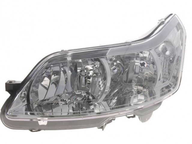 Citroen C4 2004-2008 utángyártott új bal első fényszóró H7/H1 (motorral) TYC