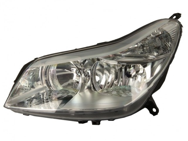 Citroen C5 2004-2007 H7/H1 utángyártott új bal első fényszóró  (el.bel.áll.) DEPO