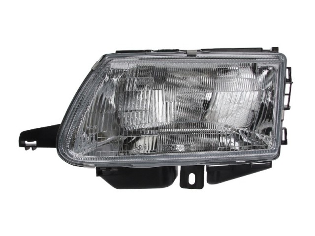 Citroen Saxo 1996-1999 utángyártott új bal első fényszóró H4 (belülr. áll. is) TYC
