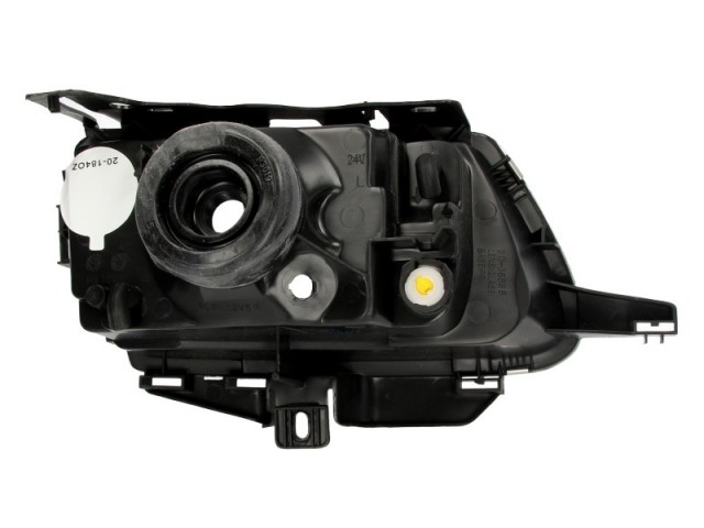 Citroen Saxo 1996-1999 utángyártott új bal első fényszóró H4 (belülr. áll. is) TYC