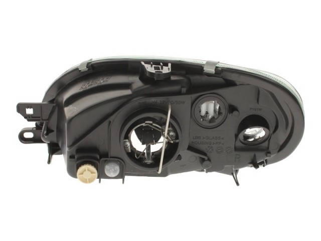 Citroen Saxo 1999-2003 utángyártott új jobb első fényszóró H4 (belülr. áll.) DEPO