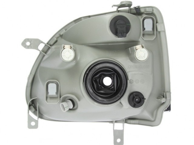 Opel Agila A 2002-2007, Suzuki Wagon R+ utángyártott új jobb első fényszóró sima üveges (bel.áll.is) TYC