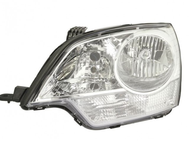 Opel Antara 2006-2011 utángyártott új bal első fényszóró 2H7 króm h.(motorral) DEPO