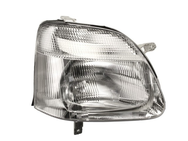 Opel Agila A 2000-2003 utángyártott új jobb első fényszóró, bordás üveges (bel.áll.is) DEPO