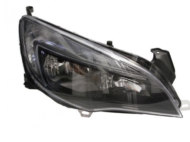 Opel Astra J 2009-2012 utángyártott új jobb első fényszóró 2H7 jobb fek. ház (motorral) DEPO