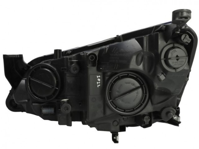 Opel Astra J 2012-2020 utángyártott új jobb első fényszóró 2H7 fek.h.króm ker. (motorral) DEPO