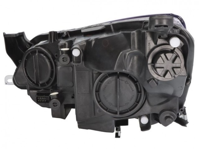 Opel Astra J 2012-2020 utángyártott új bal első fényszóró 2H7 fekete h. (motorral) TYC