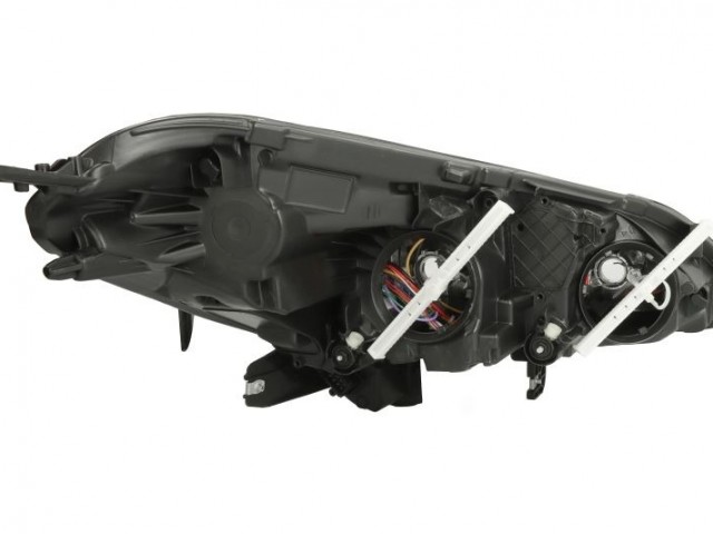 Opel Corsa E 2014-2019 utángyártott új bal első fényszóró 2H7  +LED napp.f., motorral TYC