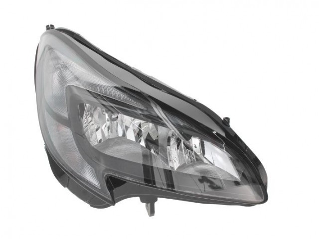 Opel Corsa E 2014-2019 utángyártott új jobb első fényszóró 2H7 +napp.f.fek.ház,motorral DEPO