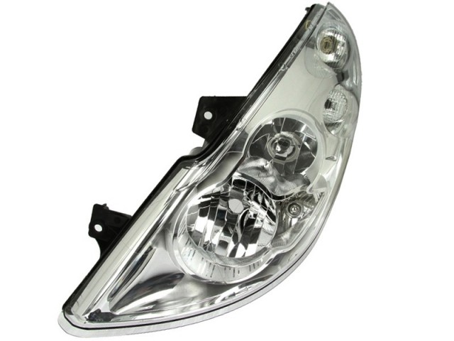 Opel Movano B 2010-2021,Renault Master III. 2010-2020 utángyártott új bal első fényszóró  H7/H1 (motoros) TYC