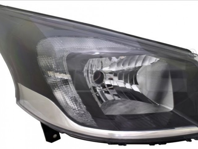 Opel Vivaro 2014-2019 utángyártott új jobb első fényszóró H4 + nappali fény (motorral)  TYC